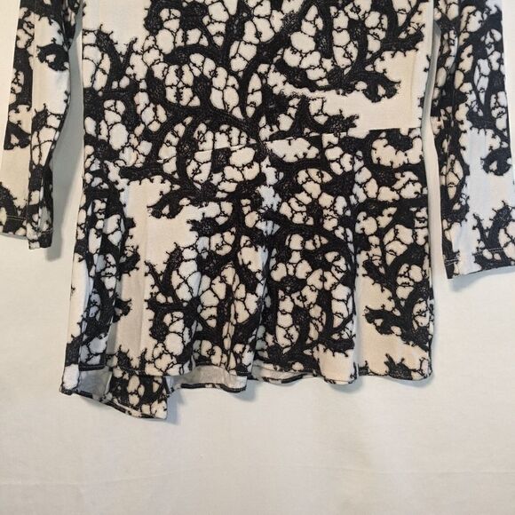 Anthropologie Leiffsdottir Black and White Sweater - Picture 4 of 10